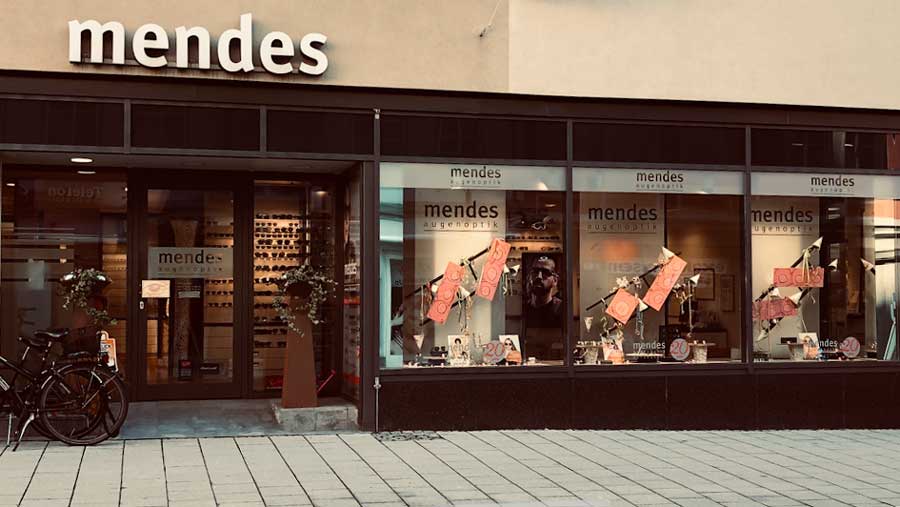 Mendes Augenoptik und Hörakustik in Memmingen. Maximilianstrasse in Memmingen